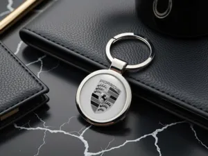 Porsche Portachiavi Sicurezza Forza Struttura Durevole